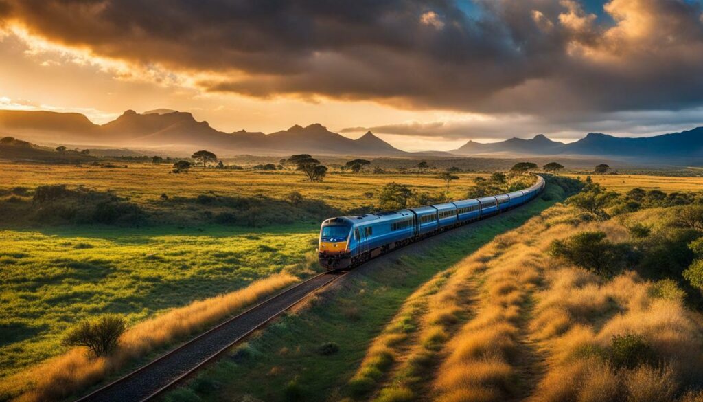South African train journeys